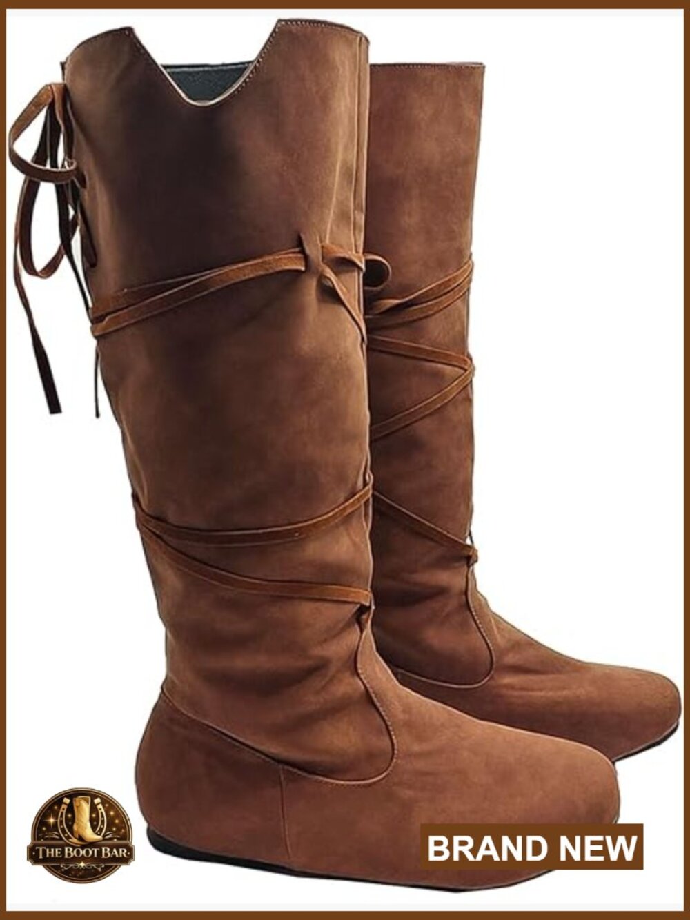 Medieval Cosplay Pirate Boots Unisex Renaissance Stage Costume